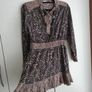 Zara mini dress, size M, leopard print 100% viscoza , Image 4