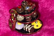 Juicy couture 3 tier dessert tray charm