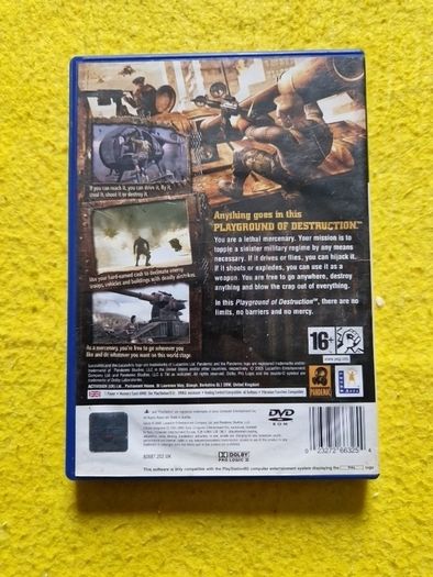 Mercenaries Playground of Destruction PlayStation2 ps2 games Original