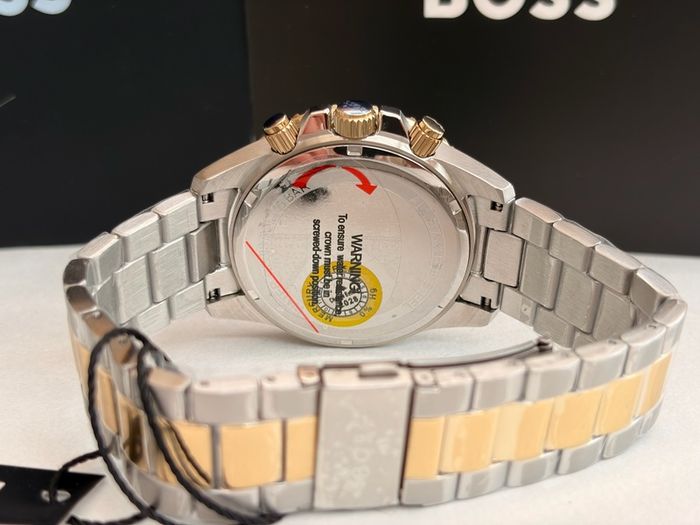 Hugo Boss Mens Gold Steel Case Watch 1513908