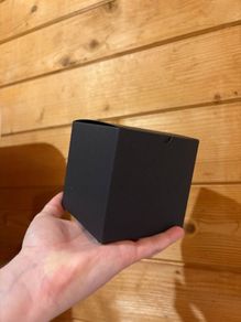 60 pcs Black Gift Boxes 10x10x10 cm, Ideal for Business and Packaging