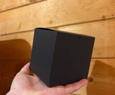 60 pcs Black Gift Boxes 10x10x10 cm, Ideal for Business and Packaging