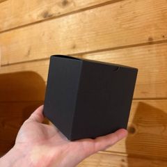 60 pcs Black Gift Boxes 10x10x10 cm, Ideal for Business and Packaging