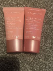 Clarins multi active day and night cream
