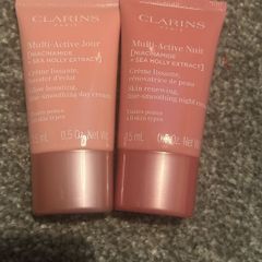 Clarins multi active day and night cream