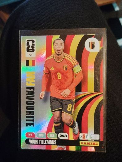 Youri Tielemans Panini Card