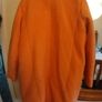 Orange Bershka Ladies Coat Image 2
