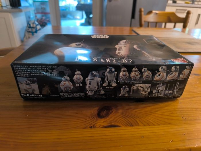 Bandai 1/12 Star Wars BB-8 & R2-D2 Model Kit (OOP / Out of Production)