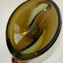 Large Czech Sommerso Art Glass Sculptural Bowl. c.1960s Image 5