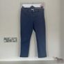 Ladies Navy Ankle Gazer Jeans from Gallery Image 3