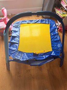 Trampoline with Handle