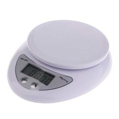 New 5kg 5000g / 1g Digital LCD Electronic Kitchen Weighing Balance Scale #158
