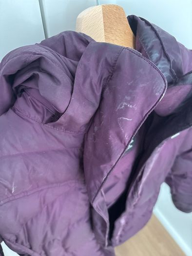 patagonia jacket (mid length) purple women's xs