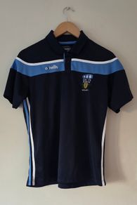 UCD Football Polo Shirt Mens Medium