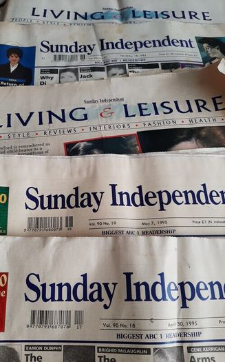 Vintage Sunday Independent 1995