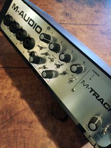 M-Audio M-Track Quad USB Audio Interface