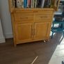 oak cabinet / dresser / display unit / book shelf Image 5