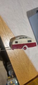 Dinky Prewar trailer caravan
