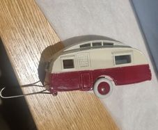 Dinky Prewar trailer caravan
