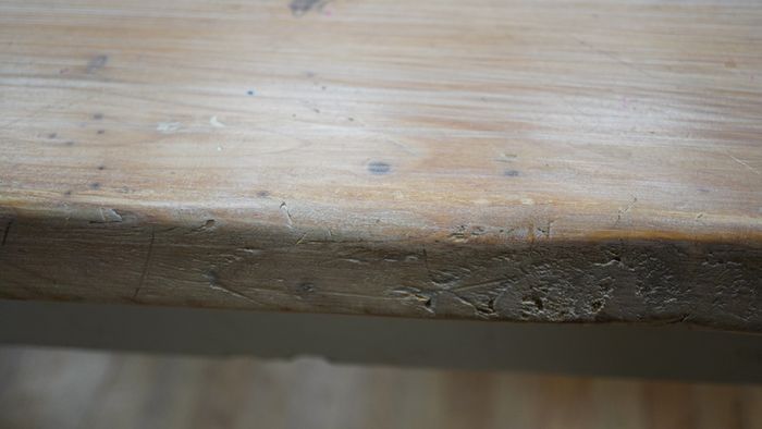 Vintage Pine Farmhouse Refectory Table