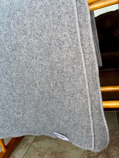Manduka Essential Wool Yoga Blanket Thunder