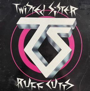 Twisted Sister. Rough Cuts. Original Irish release vinyl record in vg+ condition