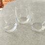 2 Set 3 glasses No. one 3 Rosenthal Clear Whisky Glasses Tumblers Lowball Water Glasses Home Bar All stampedand scond one set of 3 This is a rare vintage set of seven juice glasses from the 1970s. The glasses are round in shape and made of clear glass. Th Image 6