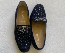 Italian suede loafers Size 39