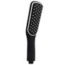 Dual Head Shower Set with Mixer and Hose Black Image 6