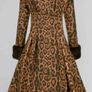 Collectif leopard print coat Image 5
