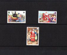 1994 Isle of Man Christmas; Father Christmas in the Isle of Man Commemorative Stamp Presentation Pack