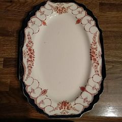 2 Myott Staffordshire platters Rosemary
