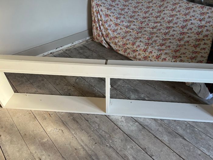 Solid wood bookshelf - 2.15m