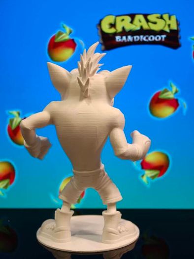 3D Printed Crash Bandicoot (PS1) Figurine