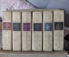 Set of old books