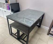 table and chairs