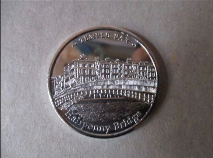 Temple Bar Souviner Coin