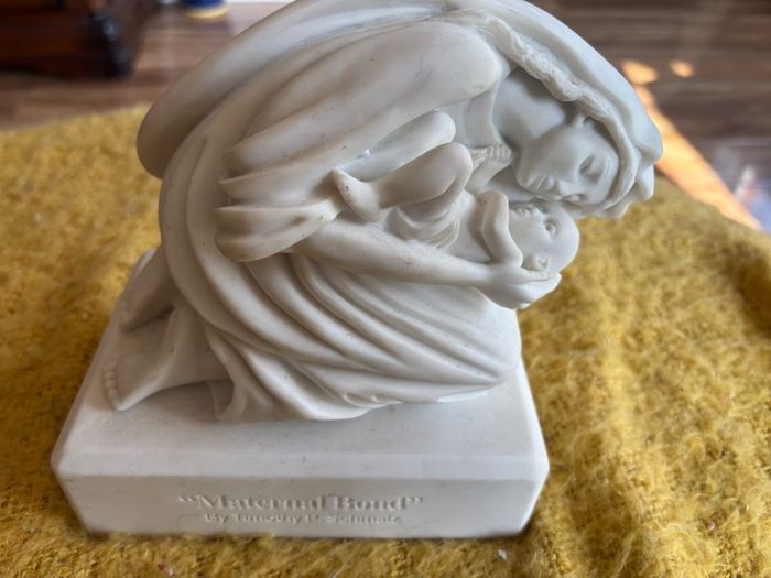 Marble "Maternal Bond" by Timothy P. Schmalz