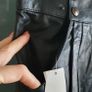 Custom made Genuine LEATHER stirrup leggings Sz 40 (10-12UK) - Bnwt Rrp 195 Image 6