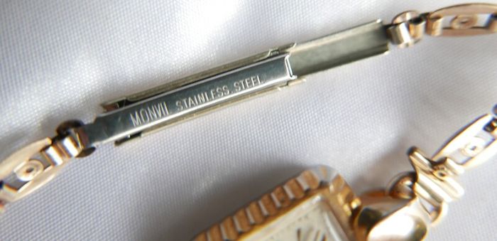 Vintage 1930s MONOR Rolled Gold Watch - Working Vintage Ladies Manual Wind Up Wrist Watch Swiss Made