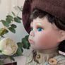 antique porcelain country girl Image 6
