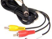 New 1.8m Cable RCA Cinch AV Audio Video for SEGA Genesis Mega Drive 2 3 #491