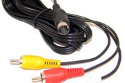 New 1.8m Cable RCA Cinch AV Audio Video for SEGA Genesis Mega Drive 2 3 #491