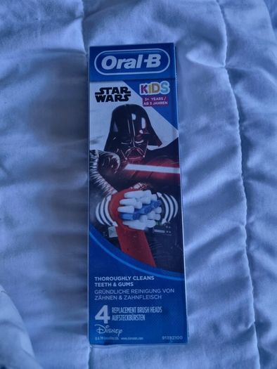 Oral-B Stages Power Kids Replacement Toothbrush Heads - Star Wars  4x