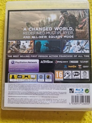 Call of Duty Ghost PlayStation3 Ps3 games Original