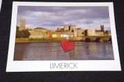 Ireland Postcard : River Shannon and King John's Castle in The Background - 1990s