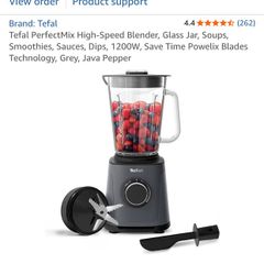 Tefal PerfectMix High-Speed Blender  1200W  Like New