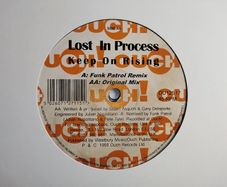 Lost In Process - Keep On Rising - Ouch! Records - LABELS Looks RALLIED Actually PLAYS Near MINT! Mid 90s Ouch! ACID House BANGER!