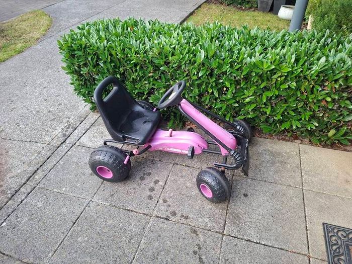 Free Go Kart Purple and black Car