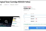 HP 415X Yellow Toner